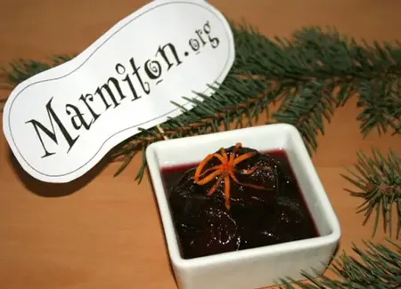 Pruneaux au vin rouge