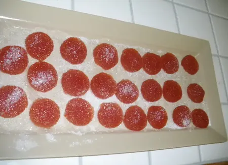 Pâtes de fruits aux pomelos