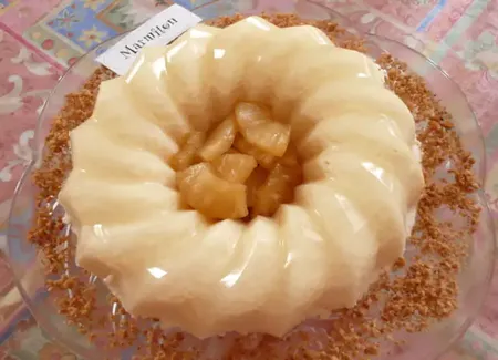 Bavarois à l'ananas