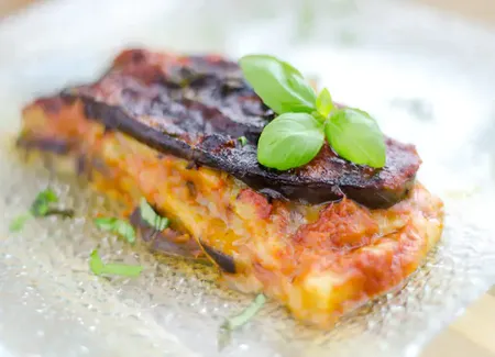 Aubergines à la parmesane
