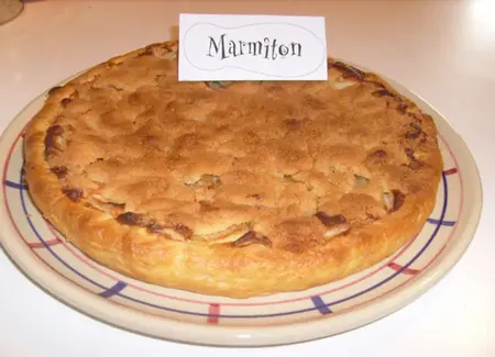 Tarte frangipane pommes crumble