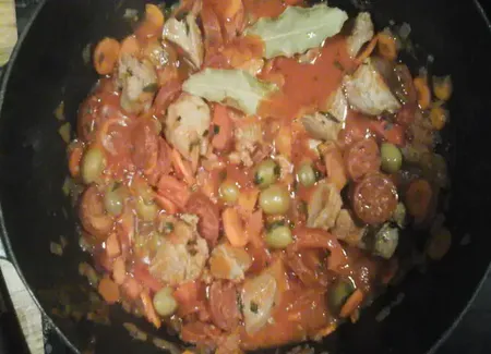 Poulet rôti farci de julie