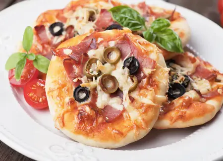 Mini pizzas reine
