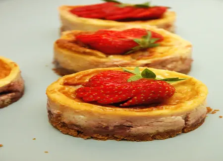Cheesecake aux fraises
