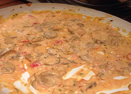 Sauce champignons tomates (pour pâtes)