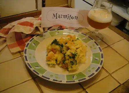 Champ aux asperges et queues d'écrevisses