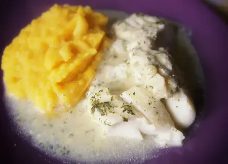 Purée de potiron et pommes de terre