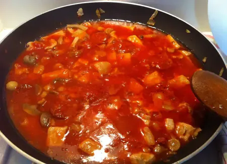 Sauté de porc au chorizo