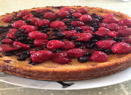 Cheese-cake aux fruits rouges