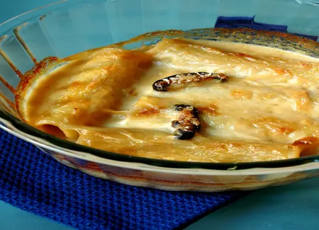 Lasagnes aux cèpes et à la ricotta