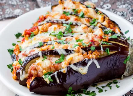 Aubergines à la parmigiana (italie)