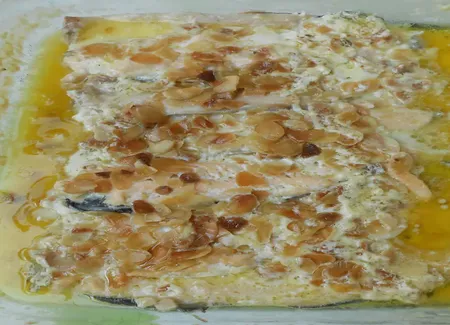 Filet de truite aux amandes (four)