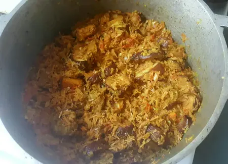 Rougail aux 2 saucisses et boucané
