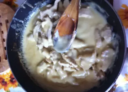 Escalopes miel moutarde