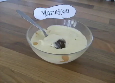 Verrines de tiramisu aux prunes