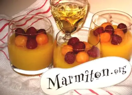 Velouté de mangues au jurançon