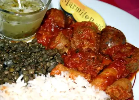 Rougail saucisses de jean christophe