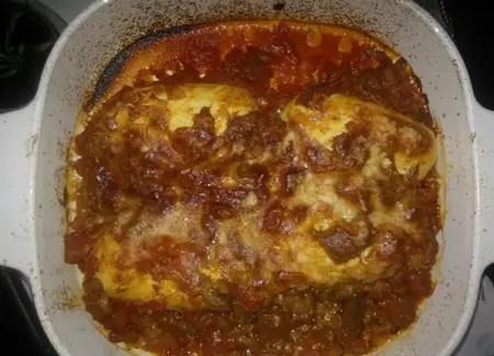 Quenelles de volaille aux aubergines