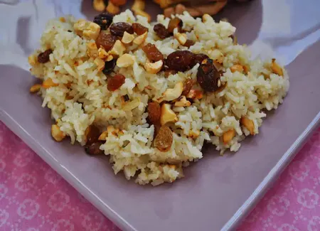 Riz sauté à l'indienne