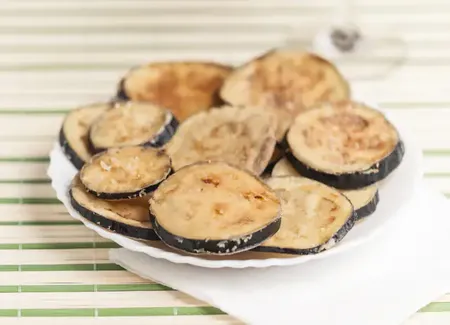 Aubergines panées
