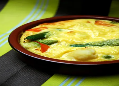 Petits flans de légumes au maroilles