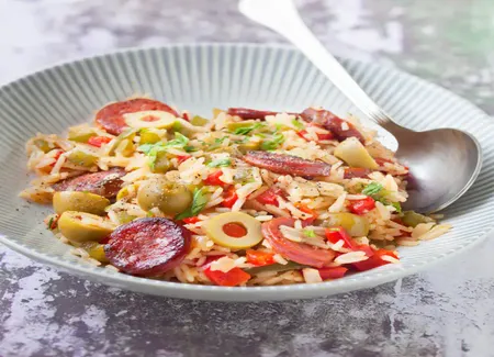 Riz au chorizo