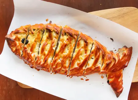 Tourte au saumon facile
