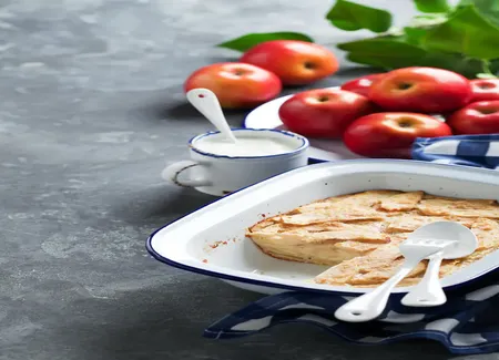 Clafoutis aux pommes rapide