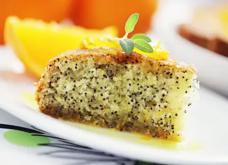 Gâteau pavot, oranges et amandes d'alice