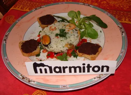 Salade de riz aux moules de momo