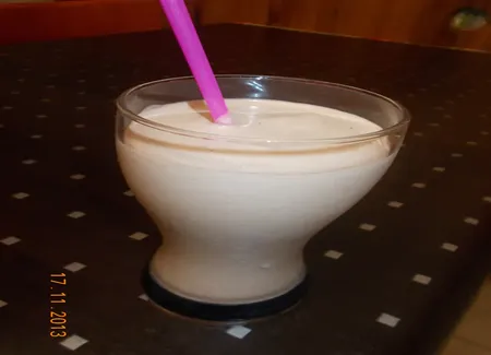 Milk shake au nutella sans glaçons