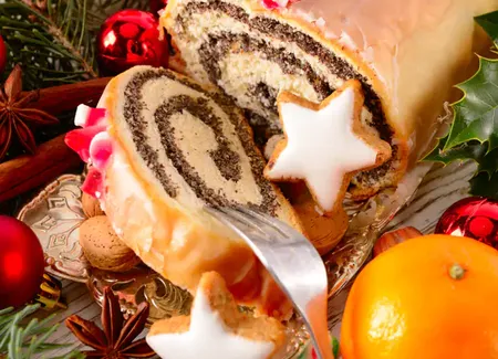 Bûche de noël au chocolat