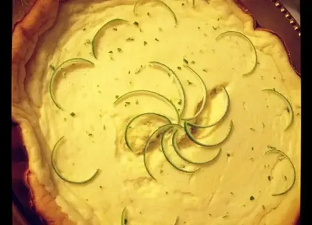 Cheesecake fleur d'oranger et zeste de citron vert