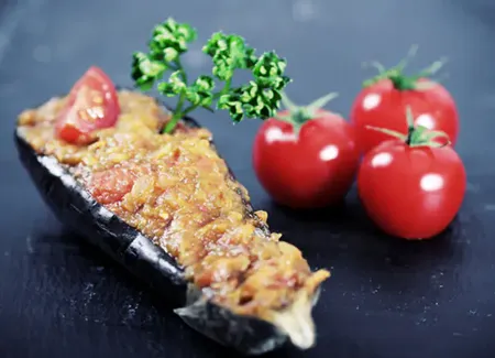 Caviar d'aubergine-tomate