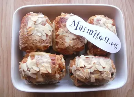 Pains au chocolat aux amandes