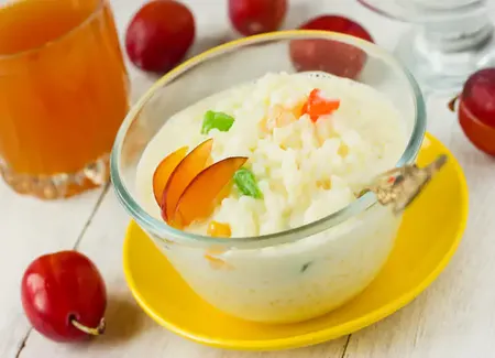 Riz au lait (demi-complet)