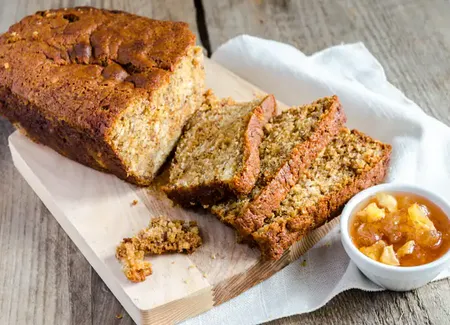 Cake pomme - banane moelleux