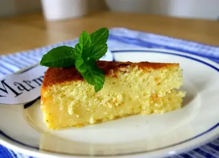 Fondant au citron cuit au bain-marie