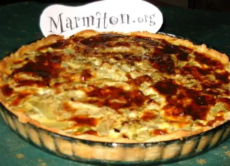 Tarte au fenouil et roquefort
