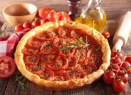 Tarte à la tomate