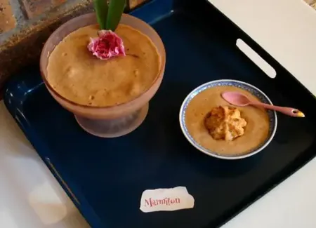 Mousse de carambar (plus légère et moins sucrée)