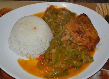 Poulet basquaise à la cocotte