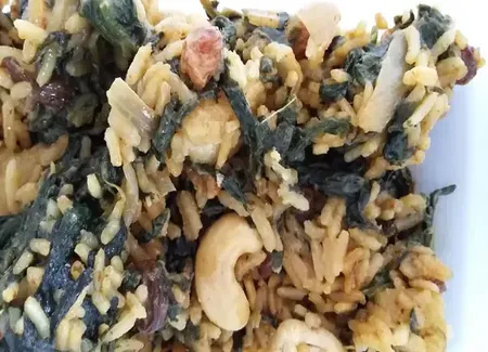 Curry d'épinards à ma façon