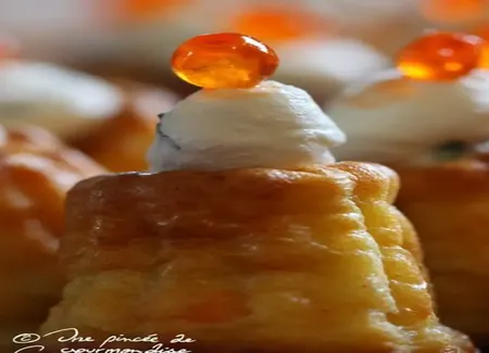 Petits cannelés au saumon
