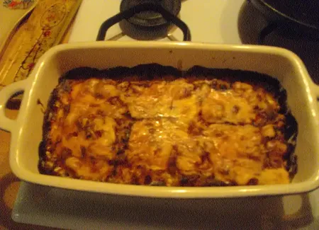Gratin façon raclette