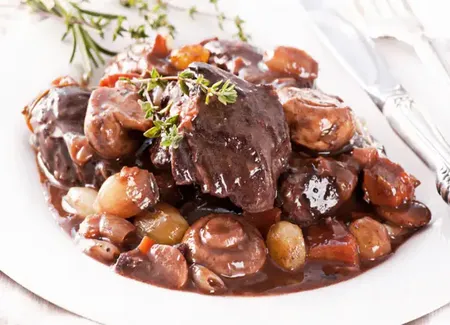 Boeuf bourguignon simple