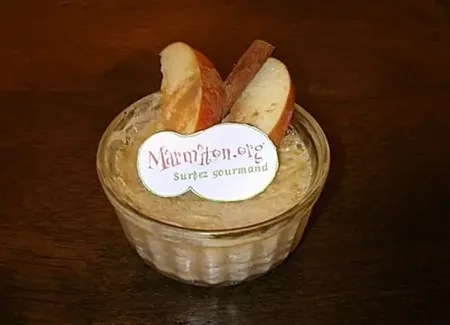 Gratin de flocons d'avoine aux pommes