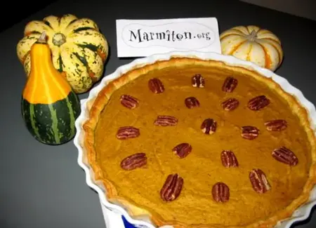 Tarte poire et potimaron