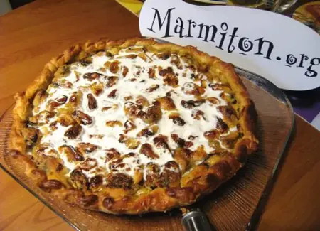 Tarte aux fruits de mer rapide de mamounette colette
