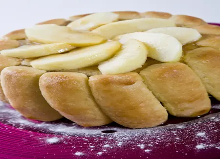 Charlottes aux pommes au rhum